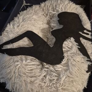 Metal Silhoutte Abstract Female